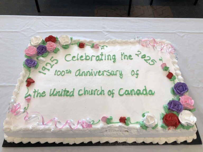 Celebrating 100 Years of The United Church of Canada